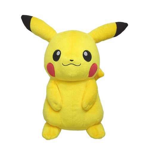 Sanei Pokemon All Star Collection PP16 Pikachu Stuffed Plush, 13"/Medium