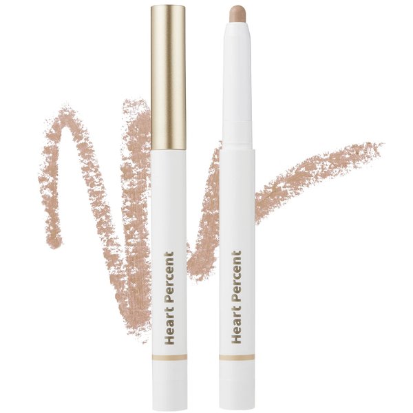 Heart Percent Dote On Mood Lip Pencil, Long-Lasting Creamy Lip Crayon Smooth Color Liner Retractable Lipstick Pencil 0.8g, #03. Oat Beige