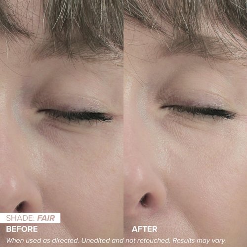 DRMTLGY Luminous Eye Corrector SPF 41, Under Eye Color Corrector for Dark Circles, Anti-Aging Tinted Eye Cream, Hydrating Eye Serum with Peach Undertone, Fair