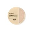 Lamel Stay Matte Compact Powder - Light Natural Coverage - Universal Neutral Undertone - Cruelty Free - Cool Ivory N.402