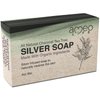 Ameo Life Charcoal Tea Tree Silver Soap with 30 ppm Silver - Naturally Cleanses the Skin, 4 oz Colloidal Silver Soap Bar for Women and Men