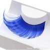 AnHua® New Sexy Fun Ladies Styles Handmade Reusable Long Thick Fancy Party Feather False Eyelashes Makeup Eye Lashes (Blue)