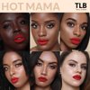 The Lip Bar | Vegan Liquid Matte Lipstick | High Pigment & Long-lasting | Hot Mama - Fire Engine Red