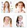 Kid Temporary Tattoos Stickers Christmas Party Favors for Kids 4-8 Kids Fake Tattoos (Butterfly Tattoos-12 piece)