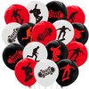 64PCS Skateboard Latex Balloons Decorations -Skateboard Party Supplies Sport Birthday Baby Shower Party Favors