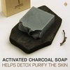 AUTHENTIC BATH & SOAP Cold Processed Handmade Bar Soap for Men, Women. Gentle, Moisturizing, Nourishing, Sulfate Free, Body and Face (4.2 Ounce (Pack of 2), Activated Charcoal)
