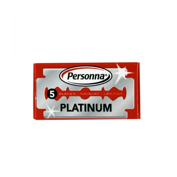 Personna, Stainless Steel Double Edge Razor Blades, 5 Count