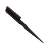 Teasing Brush Hairdressing Comb Teasing Back Hair Salon Brush, Three Colors to Choose from Combing Long and Short Plastic Tail Comb Barber Tools [Black]