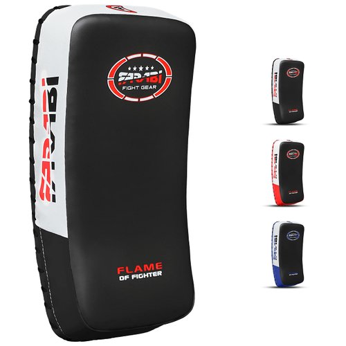 Thai pad, Kickboxing Kick pad, Kick Training Strike Shield MMA Muay Thai Curved X 1