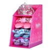 Mastom Girls Play Set! Fashion Princess Dress Up Shoes and Tiara (3 Pairs of Shoes + 1 Tiara) Role Play Collection for Little Girls