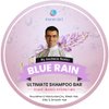 HandMade Solid Shampoo Bar – Natural Shampoo Bar and conditioner For Dry Hair, Hair Nourishment, Prevents Spilt Ends With Plant Based Hydrating SLS Free Shampoo Bar (Blue Rain)