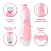 Baby Nail Trimmer Electric,Baby Nail Clippers, 6 in 1 Baby Nail File,Nail File Baby Grooming Kit Manicure Set for Toddler or Adults (Pink)