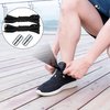 HexinYigjly 8 Pairs No Tie Shoe Laces, Elastic Shoe Laces Tieless, Shoelace Replacement Shoe Laces No Tie with Metal Capsule Lock Shoelaces for Kids Adults Elderly Sneakers