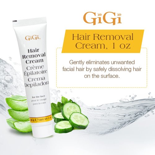 Gigi Hair Removal Cream for Bikini & Legs with Calming Balm, 1 Ea, 1count