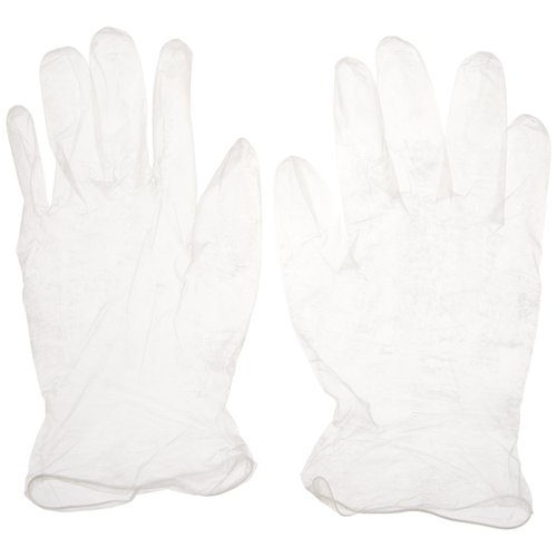 Graham Barbee Beauty Gard Medium Vinyl Gloves, 100 Count