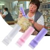 Cosywell Root Comb Applicator Bottle 6 Ounce Hair Dye Applicator Brush 3 Pack for Hair Root Comb Color with Graduated Scale(Pink White Purple)