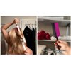 STYLE’nBLADE Professional Hair Styling Comb with Silicone Heat Shield Guard Protection/High Heat Resistance/Reduce Scalp Head Finger Burns from Curling Irons and Hot Hair Appliances