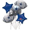 Anagram Dallas Cowboys Balloon Bouquet, Multicolored