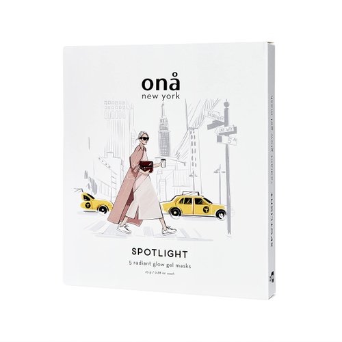 ONA NEW YORK Spotlight - 5 Radiant Glow Gel Mask 25 grams each