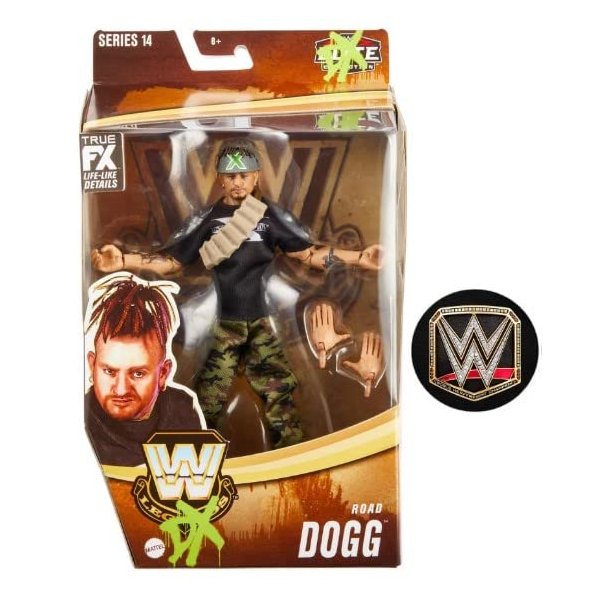 WWE Elite Legends Collection 6-inch Articulated Action Figure Series (Road Dogg DX)