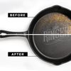 The Ringer - The Original Stainless Steel Cast Iron Cleaner, Patented XL 8x6 Inch Design