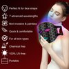 Hendoct Red Light Mask For Face, 7 Colors LED Face Mask Light, LED Light Mask for Facial Skin Care at Home and Travel