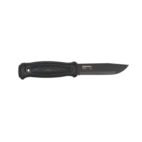 Morakniv Garberg Full Tang Fixed Blade Knife with Carbon Steel Blade, 4.3-Inch, MOLLE Multi Mount System, Black