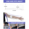 Sosation 50 Pcs Waterproof Arm Cast Cover for Shower Bath, Arm Cast Sleeve Protector, Adult Long Cast Bandage Protector Bag Covers for Shower Broken Wound Arm Wrists Elbow (Full, 35.4 Inch)