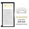 Premade Volume Eyelash Extensions 3D-C-0.07-9-16mix Long Stem Premade Fans Eyelash Extensions .07 .10 Premade Volume Fans Volume Lash Extensions C D Curl(3D-C-0.07,9-16 mix)