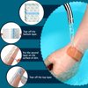 150 Pieces Stretch Adhesive Bandages Transparent Film Dressing Bandages Waterproof Adhesive Bandages (3.9 x 5.1 Inch)