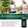 Swanson Pure Heart Cardiovascular Circulatory Health Antioxidant Resveratrol Blood Pressure Cholesterol Support Herbal Supplement 60 Veggie Capsules (Veg Caps) Vegan