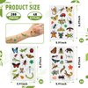 Maitys 288 Pcs Insect Tattoos Reptile Temporary Tattoos Buggin out Tattoos Bees, Spiders, Beetles, Butterflies Kids' Party Supplies Bug Party Favor Butterfly Birthday Party Supplies