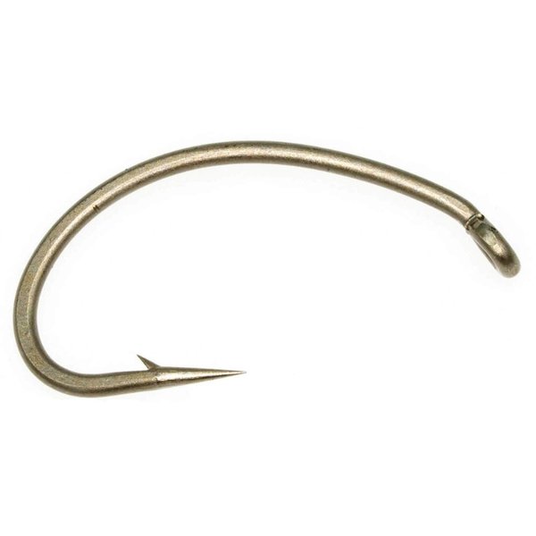 Umpqua Fly Tying Hooks U202 50Pk 16 Scud/Pupa Hook Curved 1X Short 1X Strong