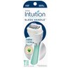 Schick Intuition Sleek Razors for Women with Sensitive Skin | 1 Razor & 3 Intuition Razor Blades Refill with Organic Aloe