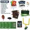 Island Genius Armchair Quarterback Football Game, Table Top Board Game, Strategic Card Game with Football Field, Goalpost & Tokens, Fun Football Card Game, Family Games, Adult & Kids (First Edition)
