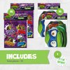 Unique Ninja Turtle Party Favors Bags and Masks | 16 Pack | Teenage Mutant Ninja Turtle Party Supplies | Ninja Turtle Party Decorations | Sticker