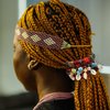 28 Pieces Spiral Lock Hair Tie Dreadlock Accessories Set, 2Pcs Colorful Bendable Wire Ponytail Holders, 26Pcs Shell Beads Pendant Jewerly for Women Men Thick Hair Ties Red