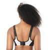 PARFAIT Women's Dynamic P5541 Full Bust Bounce Control Sports Bra-Black-34E
