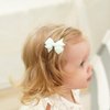 40PCS 2 Inch Baby Hair Bows Clips for Girls Grosgrain Ribbon Fully Lined Infant Hair Clips Accessories for Baby Girls Newborns Toddler in Pairs