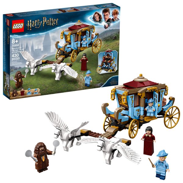 LEGO Harry Potter and The Goblet of Fire Beauxbatons’ Carriage: Arrival at Hogwarts 75958 Building Kit (430 Pieces)