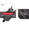Hornady 4 Blade Outside Diameter Deburring Tool 050173 - Case Prep Reloading Tool Removes Burrs from The Case Mouths for Accurate Bullet Seating -Chamfer Tool Bit for Use with Case Prep Tools
