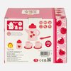 Tiger Tribe: Silicone Tea Set - Strawberry Patch - 9 Piece Kids Playset, Teapot, Saucers & More, Pretend Play Toy, Kids & Toddler Ages 1+