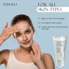 Tosali Anti-Aging Daily Peeling, Facial Cleanser, with Exfoliating, Hydrating and Anti-Aging Benefits for Women All Skin Types 6.8 Fl.oz (200ml)