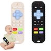 Teething Toys(2 Pack), Tinabless Baby Teether Toy Chew Toy for Babies 3-24 Months TV Remote Control Shape Teething Relief Baby Toys for Infants