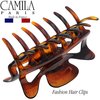 Camila Paris CP42 French Hair Clip for Women, 3.5 inch Tortoise for Thick Volume Hair, Girls Hair Claw Clips Jaw, Durable Styling Hair Accessories for Women, Strong Hold No Slip Grip, Made in France