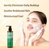 CONTIN Enzyme Plant Extract Face Wash Natural Pore Treatment for Sensitive Skin Gentle Facial Cleanser Skincare for Redness and Bumpy Skin 6.76 oz