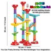 ailixinda 50 PCS Marble Run Premium Set,STEM Educational Building Block Toy,Marble Track Race Set with 15 Glass Marbles for Boys & Girls,Marble Maze Game Construction Building Blocks Toys for Kids