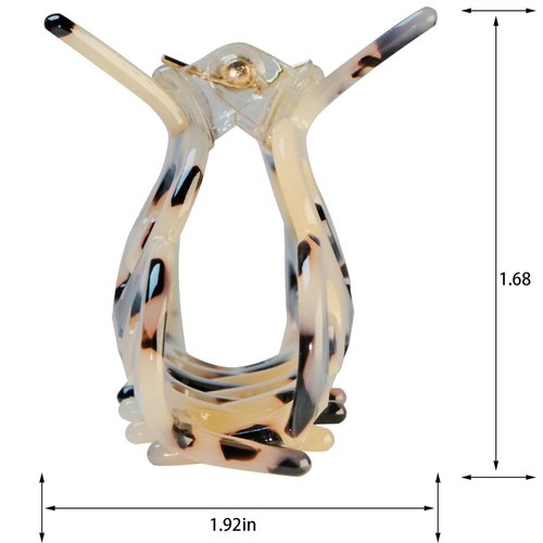 Ailiya Hair Claw Clips, French Hair Pin for Thick Hair, Girls Hair Claw Clips, Durable Styling Hair Accessories for Women, Strong Hold No Slip Grip for Women and Girls