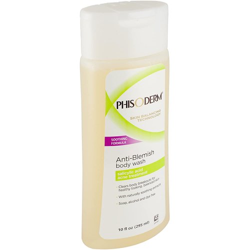 Phisoderm Anti-Blemish Body Wash 10 Oz (295 Ml