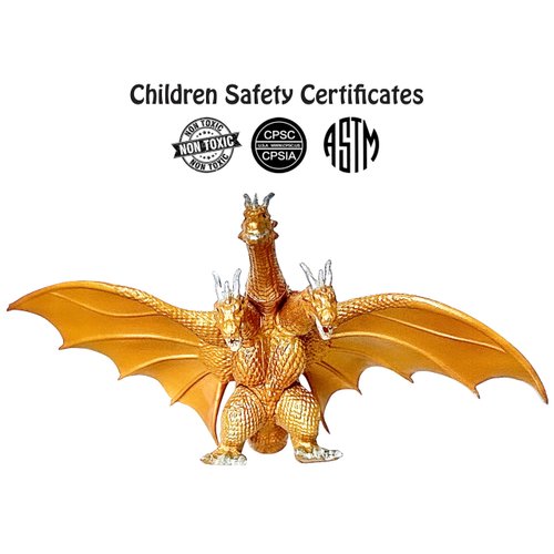 TwCare Set of 12 Godzilla x Kong: The New Empire, Dinosaur Dragon Toys Action Figures, Evolved Basic Exquisite Battle Roar B.E.A.S.T. Glove Shimo Frost Bite Mecha King Ghidorah Cake Toppers Pack